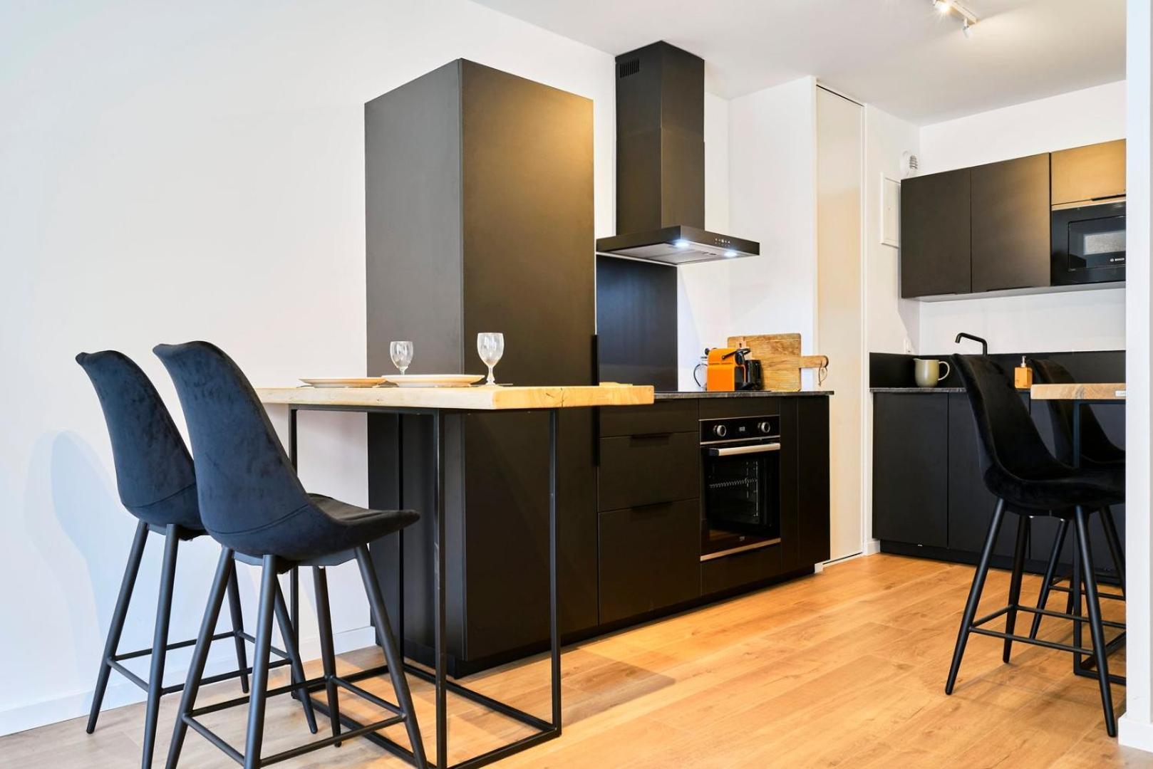 In A New With Parking Apartment *