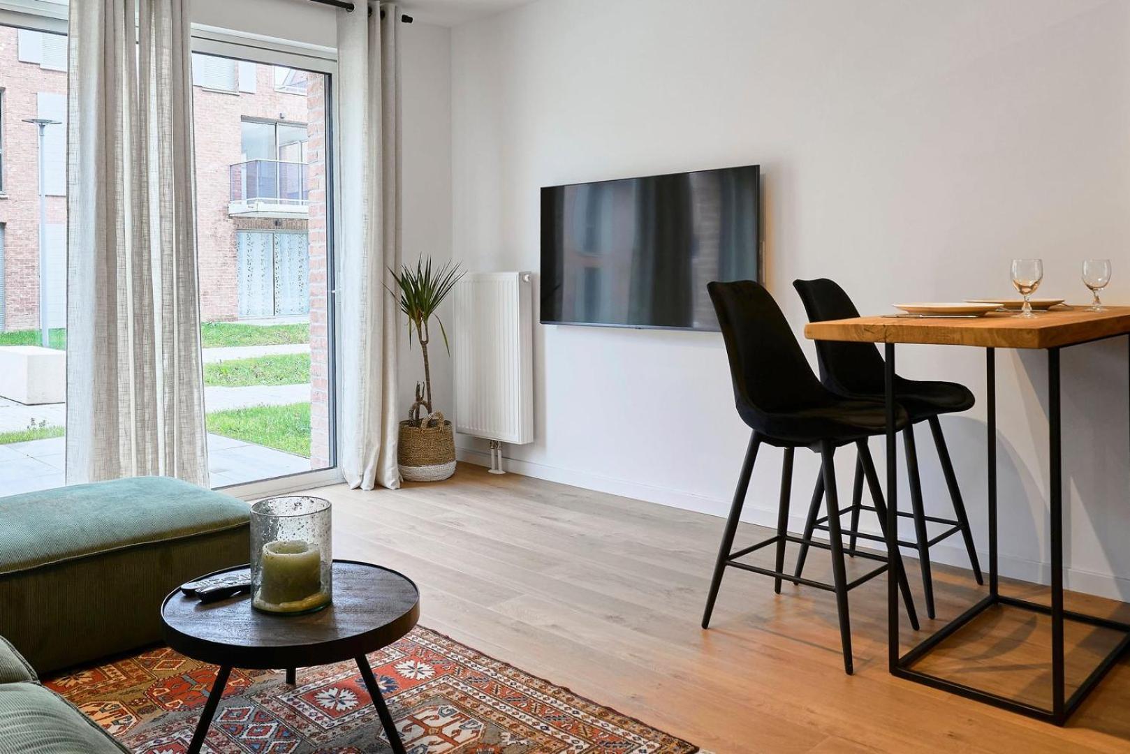In A New With Parking Apartment